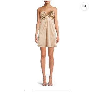 NWT Stunning Gold Dress